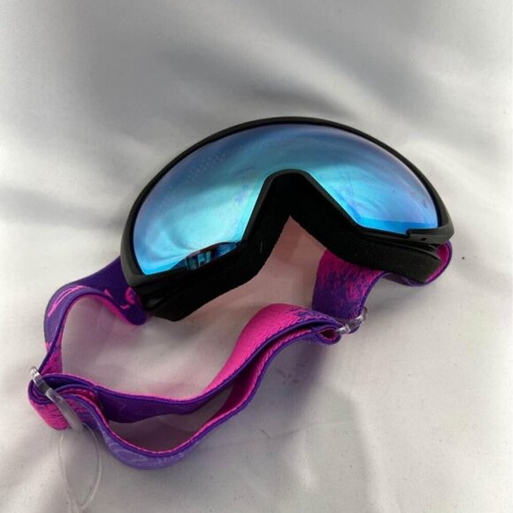 BOLLE girls snowboarding/skiing goggles. Pink/purple with blue mirror face. Exce - Picture 1 of 8